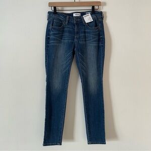 NEW Sonoma Medium Blue Mid-Rise Skinny Jeans Size 6S
